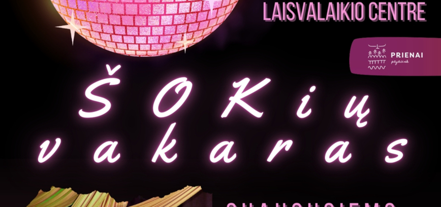 Šokių vakaras suaugusiems su grupe „Muzikos terapeutės“