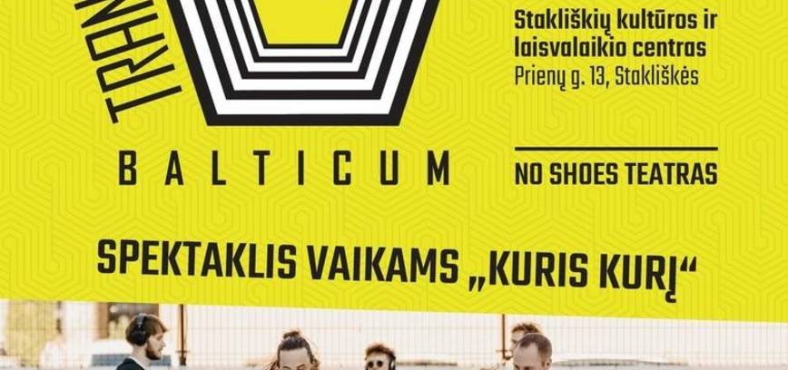 Profesionalaus „No Shoes“ teatro spektaklis vaikams „Kuris kurį“