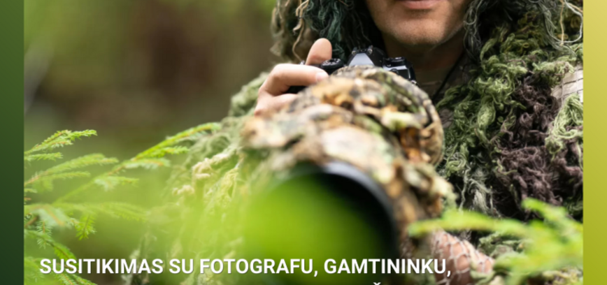 Встреча с фотографом, натуралистом, защитником окружающей среды и писателем Мариусом Чепулисом.