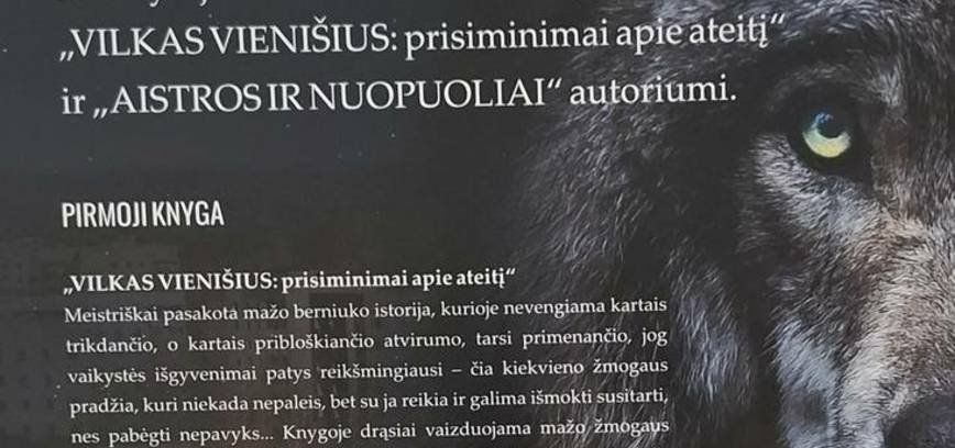 Susitikimas su kraštiečiu rašytoju Romu Vainulevičiumi