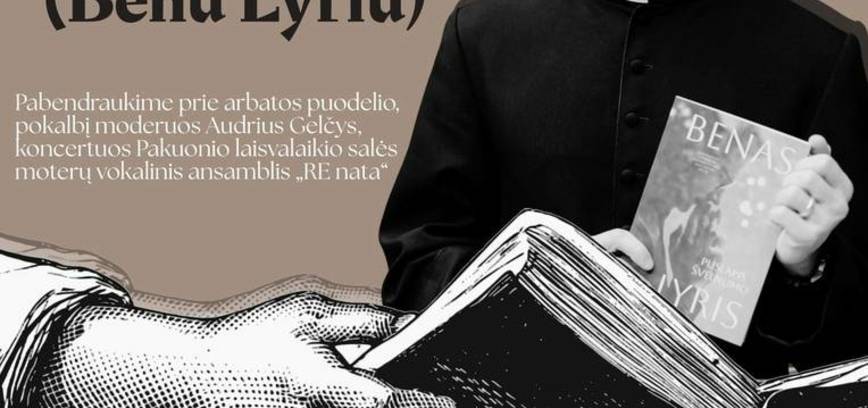 Встреча со священником и писателем Бенасом Аудрюсом Мартусявичюсом (Бен Лирис)