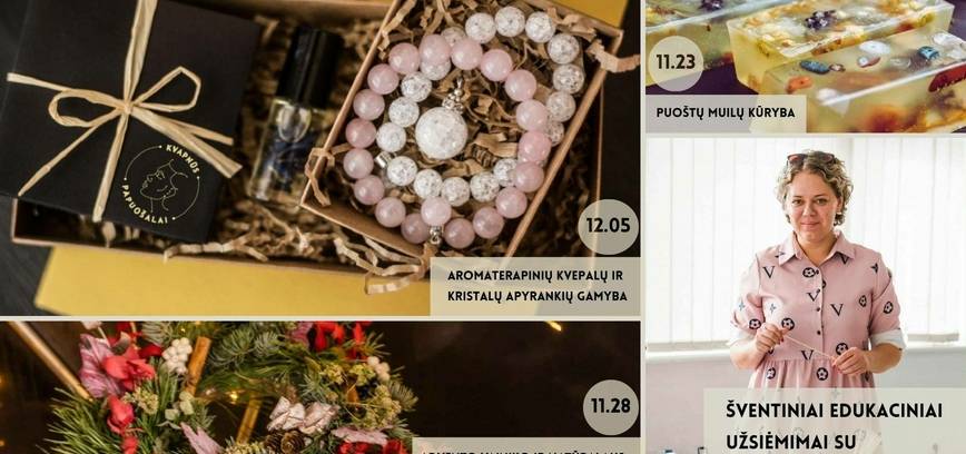 Праздничные образовательные мероприятия с Агне Прекявичене