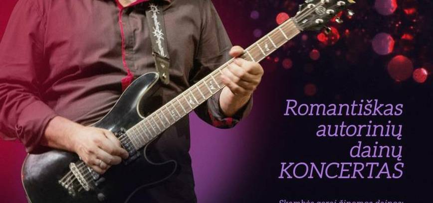 Концерт авторских песен исполнителя Виргилия Буткявичюса