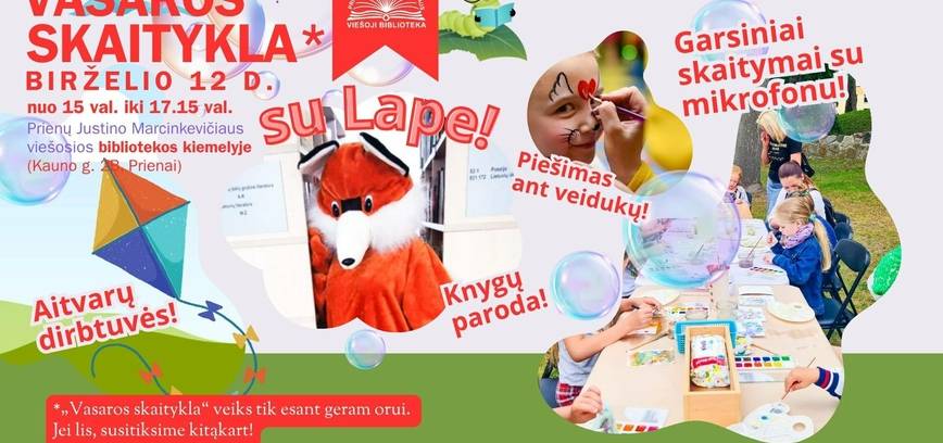 „Vasaros skaitykla“