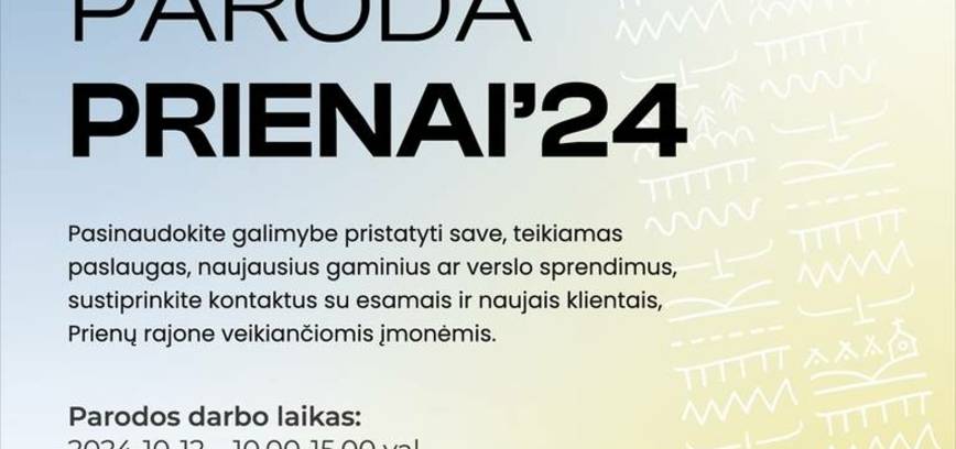 Prienų rajono verslo paroda PRIENAI’24