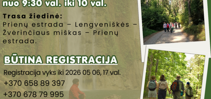 Pėsčiųjų žygis „Judėkime sveikatos labui“