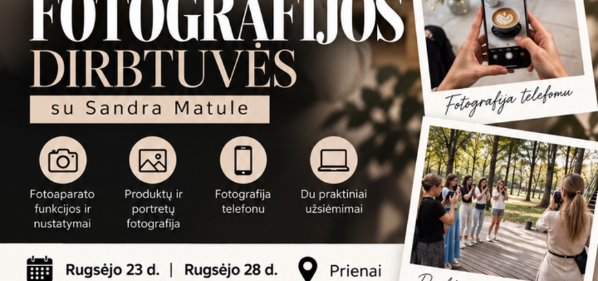 Fotografijos dirbtuvės