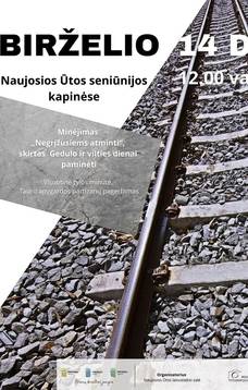 Minėjimas ,,Negrįžusiems atminti“, skirtas Gedulo ir vilties dienai