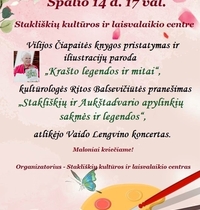Presentation of Vilija Čiapaitė's book "Legends and Myths of the Prienai and Birštonas Region: Mythical Creatures of the Region"