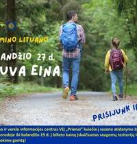 „Camino Lituano“ sezono atidarymo žygis „Lietuva eina“ Prienų rajone maršrutu Daukšiagirė - Prienai