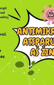 Protmūšis bendruomenei „Antimikrobinis atsparumas: aš žinau“