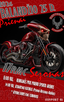 Prienų baikerių sezono atidarymas