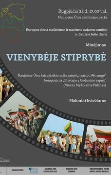 Commemoration "Strength in Unity" in Naujija Ūta