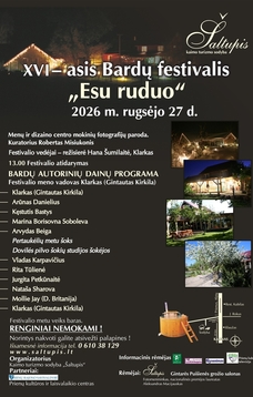 XVI bardų festivalis „Esu ruduo“