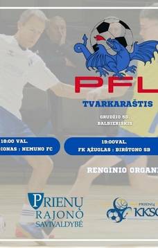 Prienai Football League Competitions