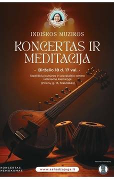 Indian music concert and meditation