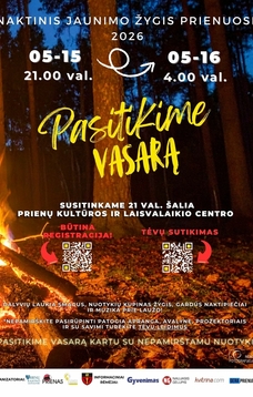 Naktinis jaunimo žygis „Pasitikime vasarą“