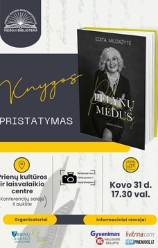 Editos Mildažytės knygos „Pelynų medus“ pristatymas