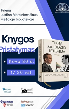 Arvydo Juozaičio knygos „Tikra Sąjūdžio istorija“ pristatymas