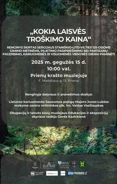 Event "What is the price of the desire for freedom"