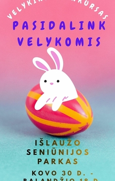 Konkursas „Pasidalink Velykomis“