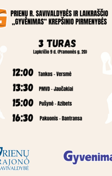 Prienų rajono savivaldybės ir laikraščio „Gyvenimas“ krepšinio pirmenybių varžybos