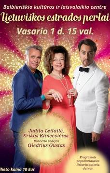 Koncertas „Lietuviškos estrados perlai“