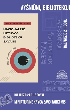Kūrybinės dirbtuvės „Miniatiūrinė knyga savo rankomis“