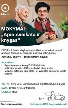 Training "About health and books"