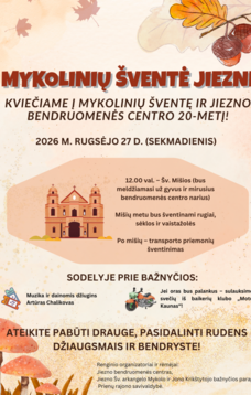 Mykolinių šventė Jiezne ir Jiezno bendruomenės centro 20-mečio minėjimas