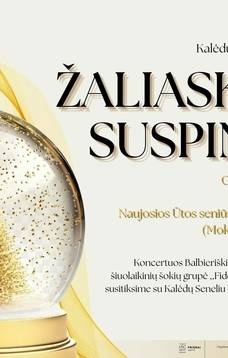 Kalėdų eglės įžiebimo šventė „Žaliaskare, suspindėk“ Naujojoje Ūtoje