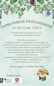 Oniniai Festival in Pieštuvėnai