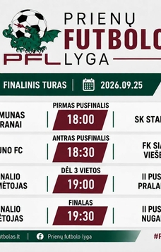 Prienų futbolo lygos finalinis turas