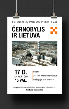 Fotografijų parodos „Černobylis ir Lietuva“ pristatymas