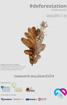 Dizainerės Deimantės Malūnavičiūtės socialinių-edukacinių plakatų serijos parodos atidarymas