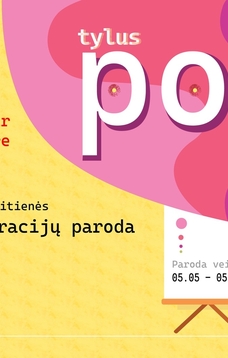 Jurgitos Juškaitės-Jakaitienės vaikiškų iliustracijų parodos „Tylus populiarumas“ atidarymas.