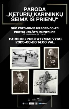 Parodos „Keturių karininkų šeima iš Prienų“ pristatymas