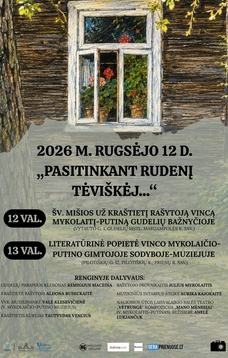 Popietė „Pasitinkant rudenį tėviškėj…“