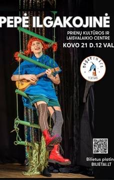 Детский спектакль театра Раганюке «Пеппа Длинныйчулок»