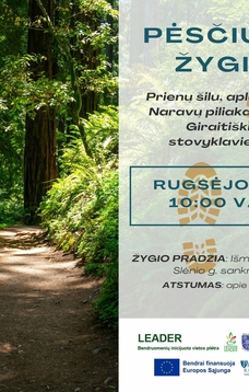Pėsčiųjų žygis Prienų šile