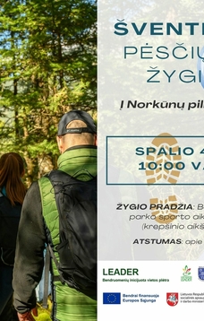 Bendruomenės „Balbieriškis juda“ šventinia pėsčiųjų žygis