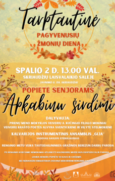 Popietė senjorams „Apkabinu širdimi“