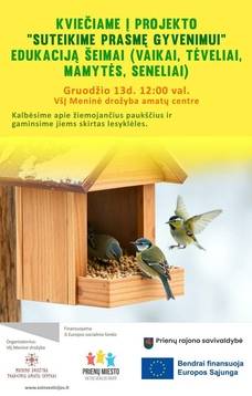 Education for the whole family under the project "Let's give meaning to life"