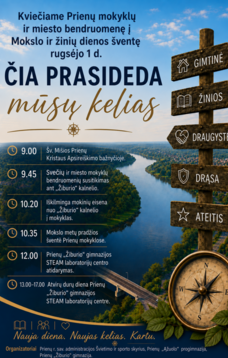Mokslo ir žinių dienos šventė „Čia prasideda mūsų kelias“