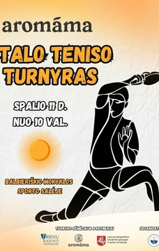 Aromama stalo teniso turnyras