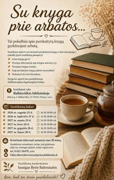 Ssusitikimas „Su knyga prie arbatos…“