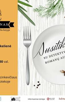 Susitikimas su detektyvinių romanų autore Sondra Rankeliene