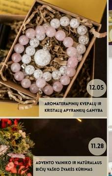 Festive educational activities with Agne Prekevičienė