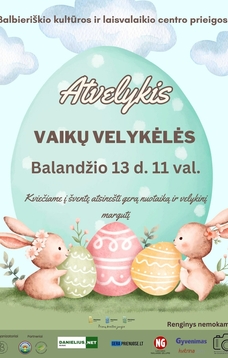 Vaikų Velykėlės Balbieriškyje