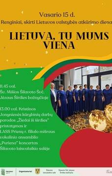 Renginiai, skirti Lietuvos valstybės atkūrimo dienai Šilavote